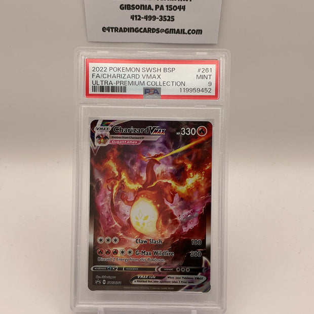 Charizard VMax #SWSH261 Pokemon Promo (PSA 9)