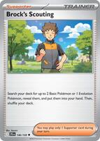 Brock's Scouting - 146/159 Near Mint