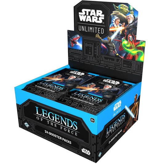 Star Wars: Unlimited - Legends of the Force Booster Box Display