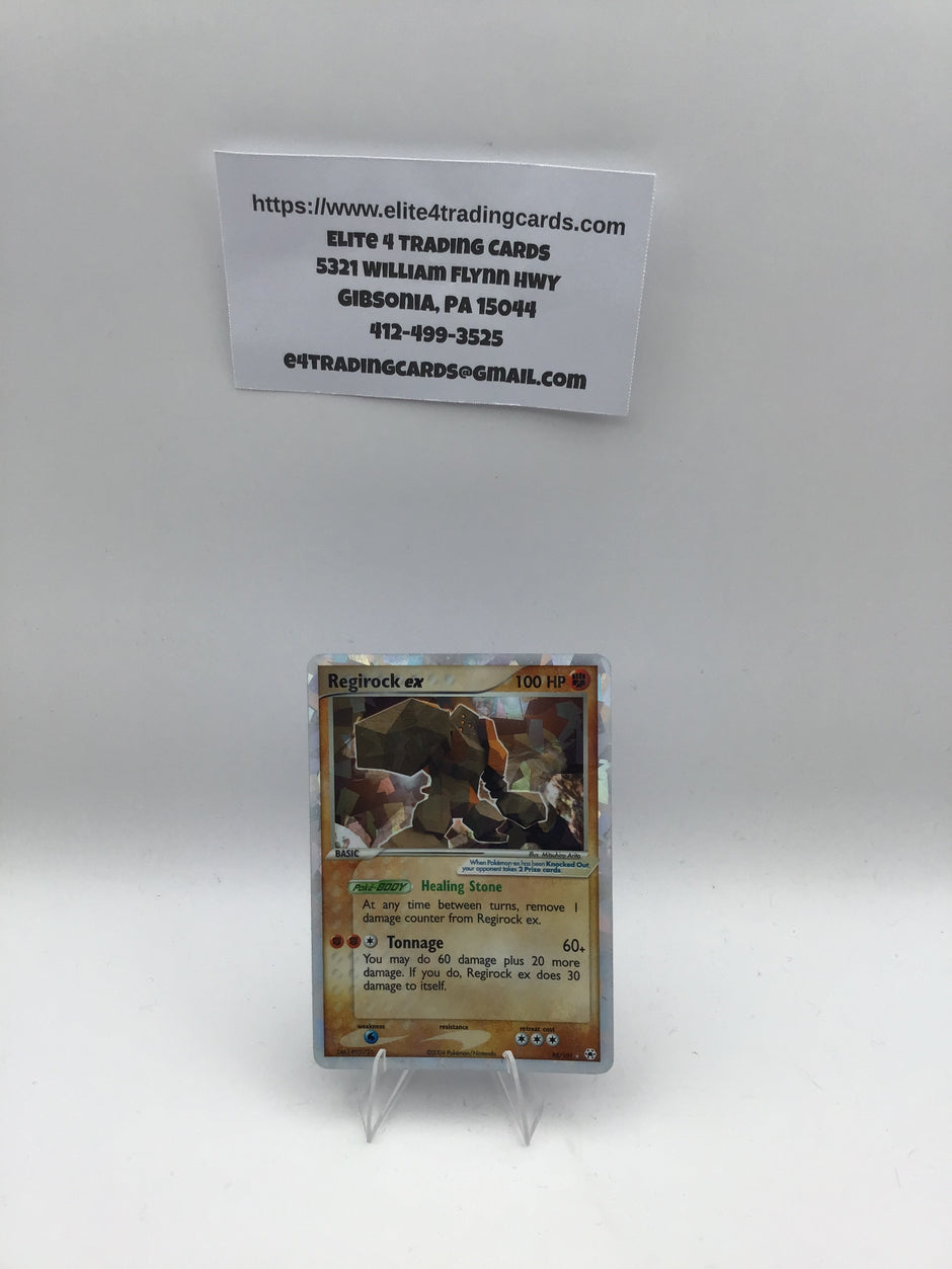 Regirock ex - EX Hidden Legends (HL) - LP