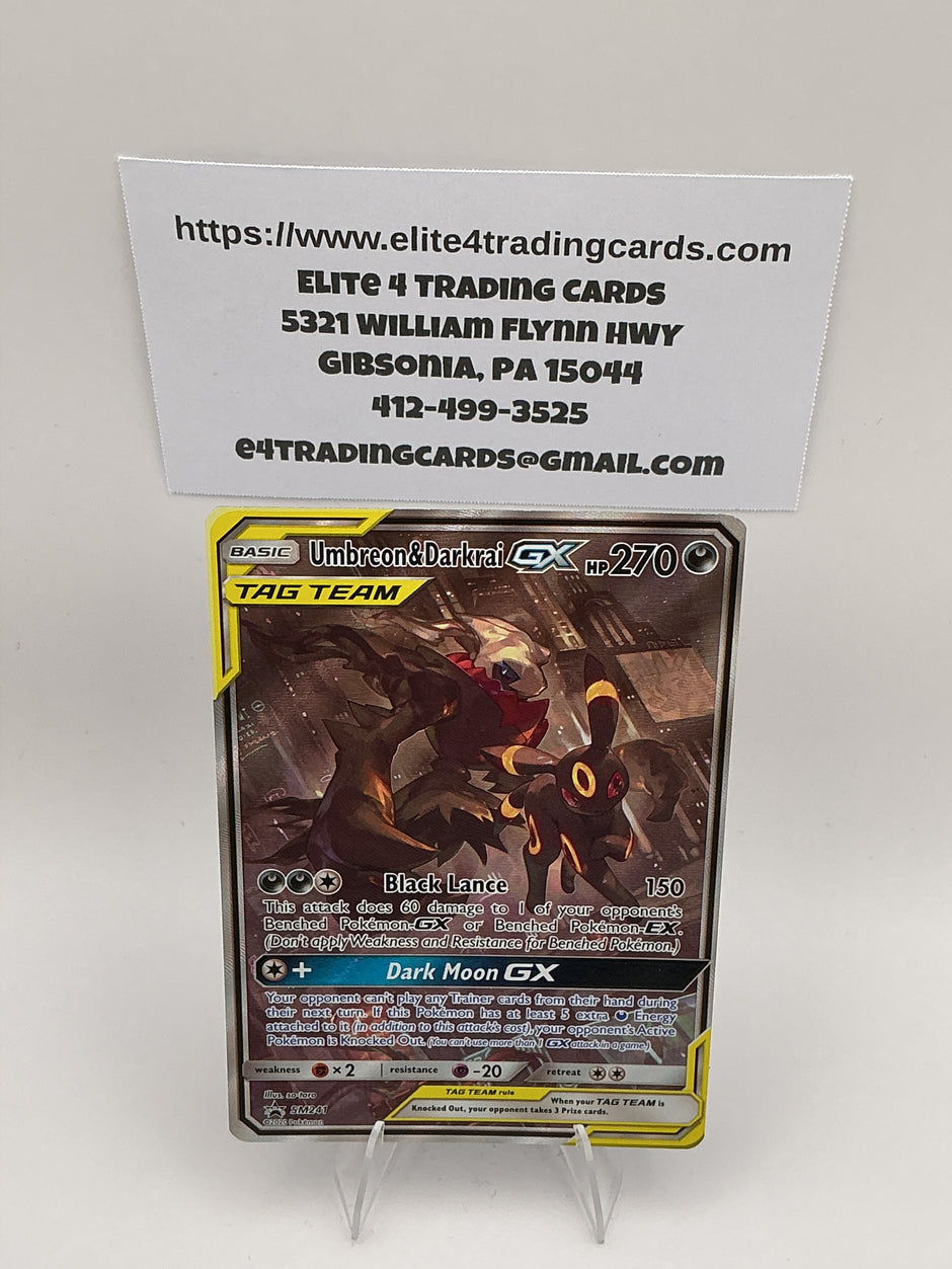 Umbreon & Darkrai GX - SM241 - SM Promos (SMP) NM-LP