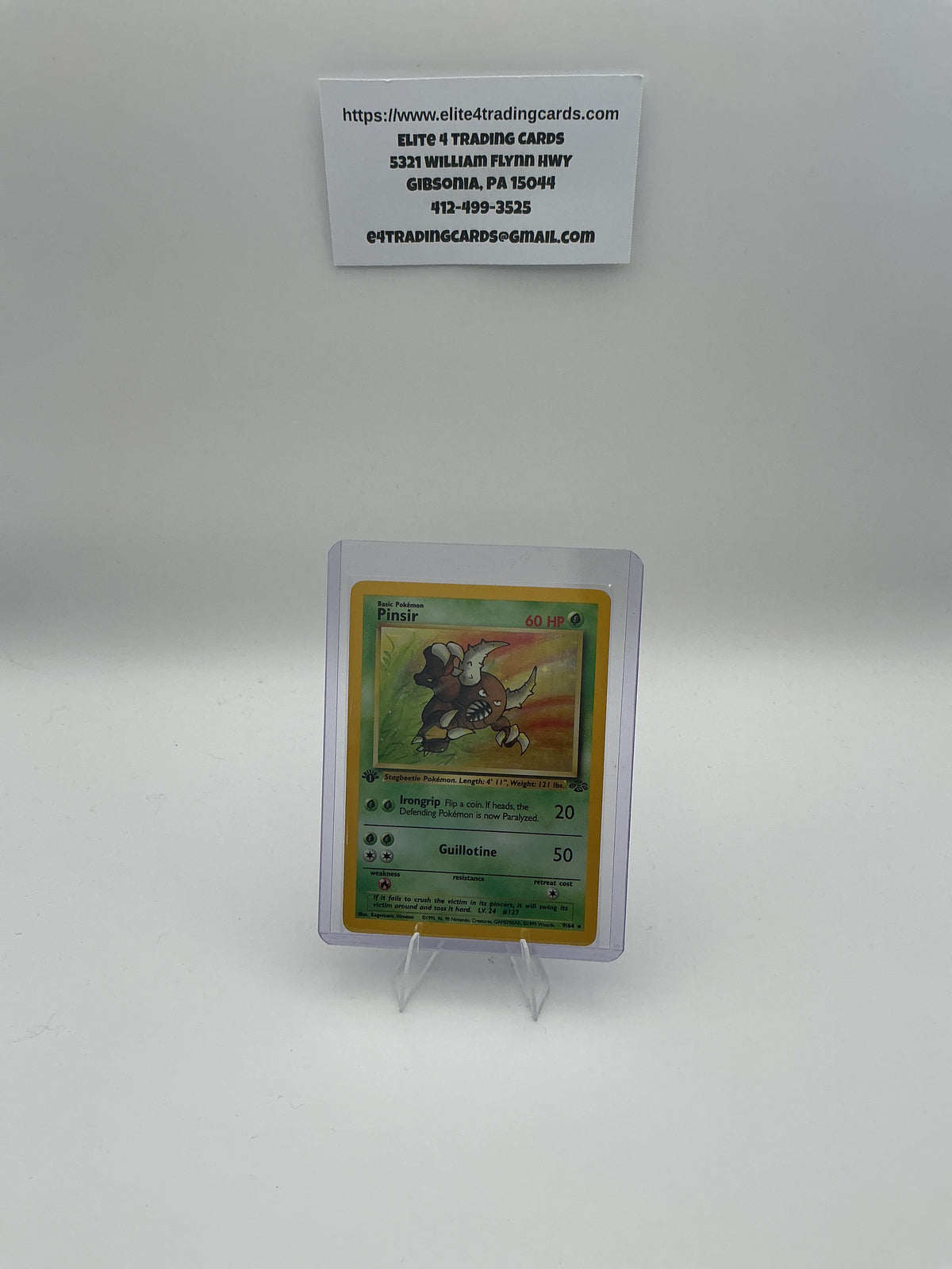 Pinsir (9) - Jungle (JU) 1st ED - MP