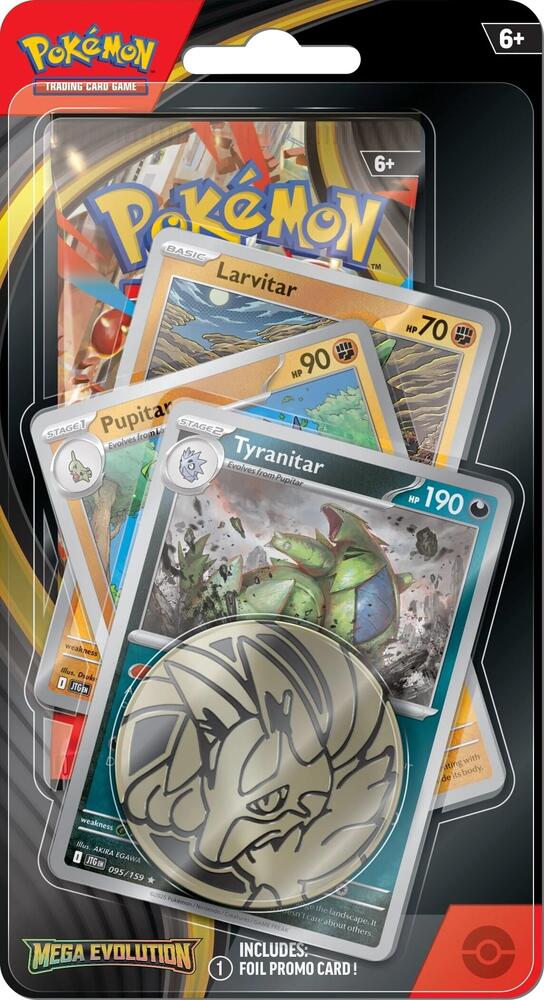 Mega Evolution Premium Checklane Blister [Tyranitar] - ME01: Mega Evolution (MEG)