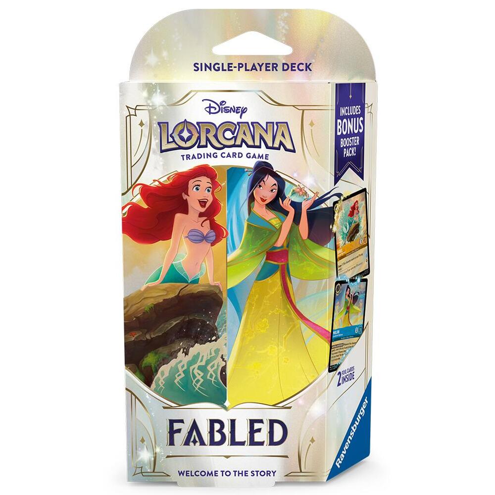 Disney Lorcana: Fabled Starter Deck (Amber & Sapphire) - Fabled (9)