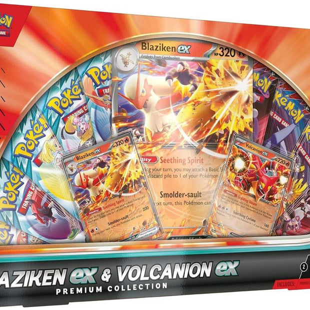 Blaziken ex & Volcanion ex Premium Collection - Miscellaneous Cards & Products (MCAP)
