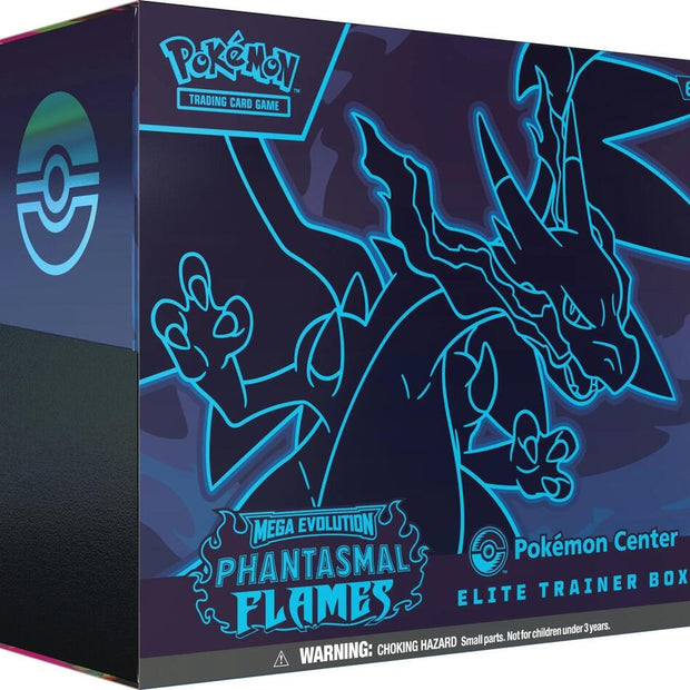 Phantasmal Flames Pokemon Center Elite Trainer Box (Exclusive) - ME02: Phantasmal Flames (PFL)