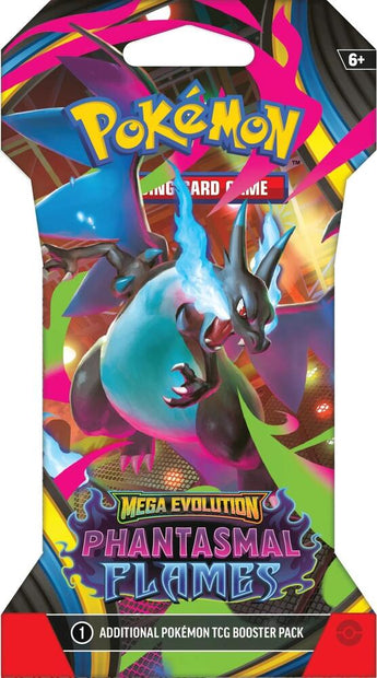 Phantasmal Flames Sleeved Booster Pack - ME02: Phantasmal Flames (PFL)