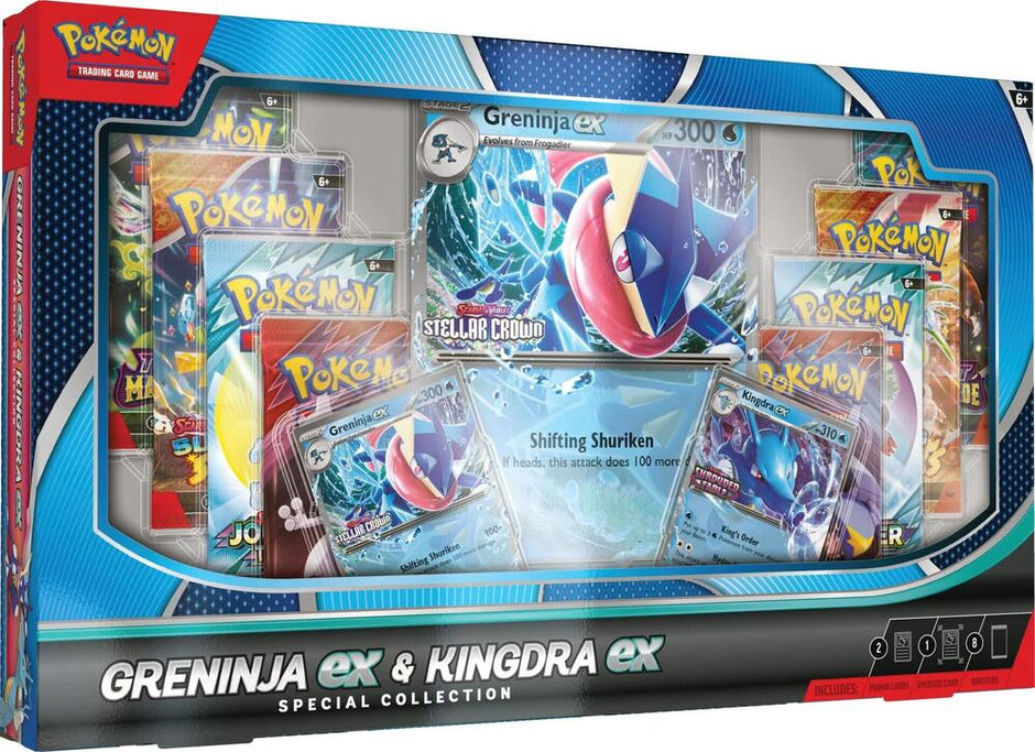Greninja EX & Kingdra EX Special Collection Box - Miscellaneous Cards & Products (MCAP)