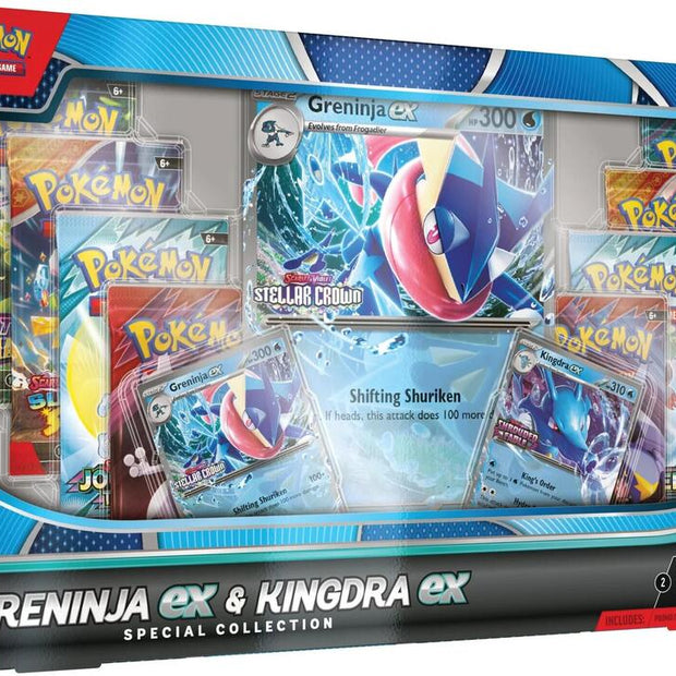 Greninja EX & Kingdra EX Special Collection Box - Miscellaneous Cards & Products (MCAP)