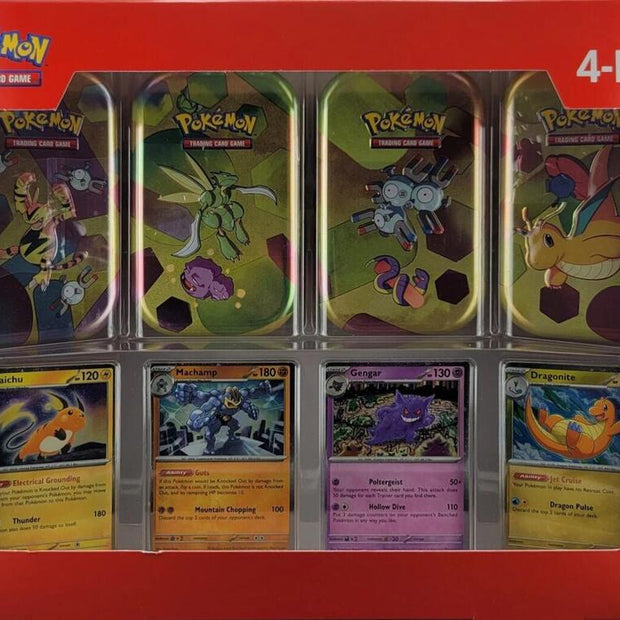 Sam's Club 151 (4 Mini Tins + 4 Promo Cards Bundle) - SV: Scarlet & Violet 151 (MEW)