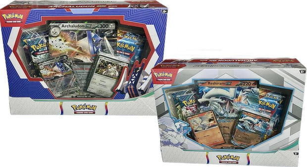 Reshiram & Archaludon ex Box [Set of 2] - Miscellaneous Cards & Products (MCAP)