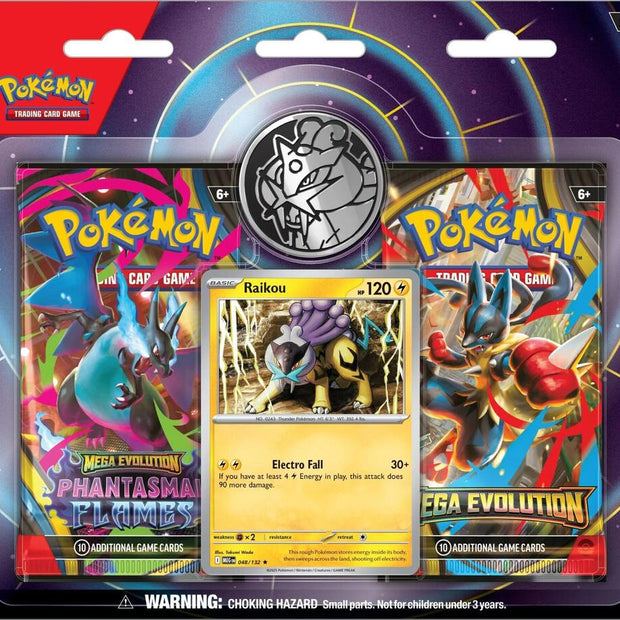 2-Pack Blister [Raikou] (3-tab) - Miscellaneous Cards & Products (MCAP)