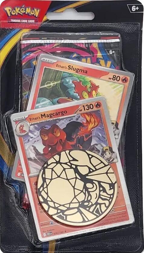 Phantasmal Flames Premium Checklane Blister [Ethan's Magcargo] - ME02: Phantasmal Flames (PFL)