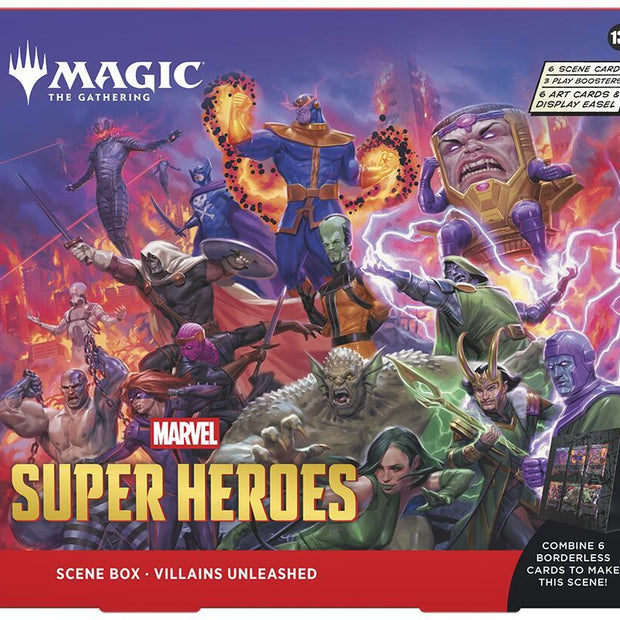 Marvel Super Heroes Scene Box - Villains Unleashed - Marvel Super Heroes (MSH)