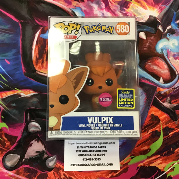 Vulpix #580 [Flocked] Limited Edition Funko Pop!