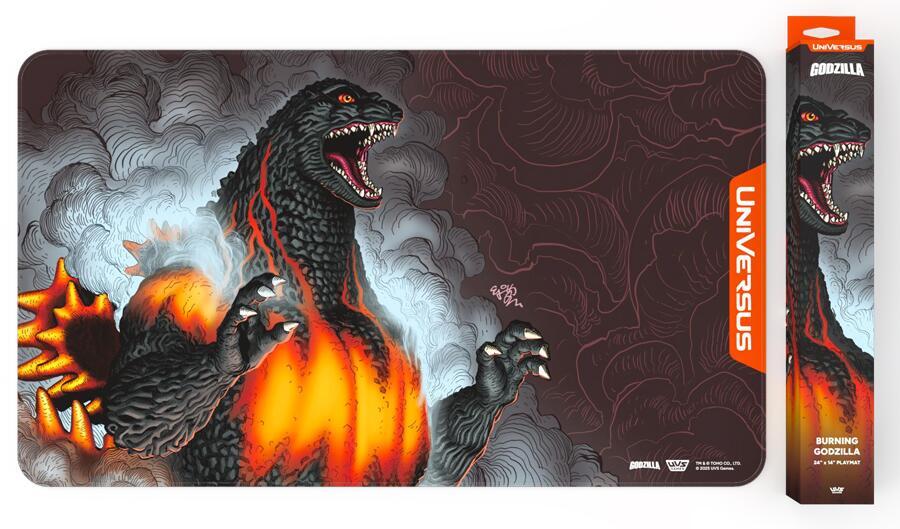 GODZILLA: REIGN OF KAIJU PLAYMAT - BURNING GODZILLA - Jasco Playmats