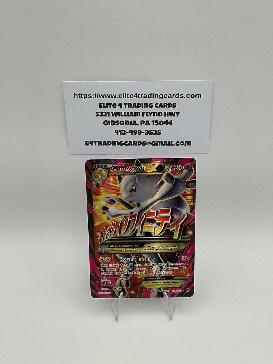 M Mewtwo EX (160 Full Art) - XY - BREAKthrough (BKT) LP/MP