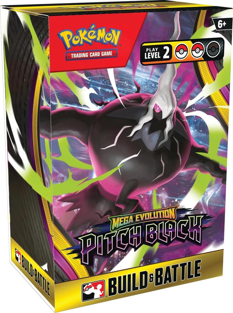 Pokemon Mega Evolution 5 Pitch Black Build and Battle Box