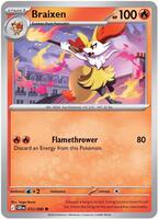 Braixen Near Mint