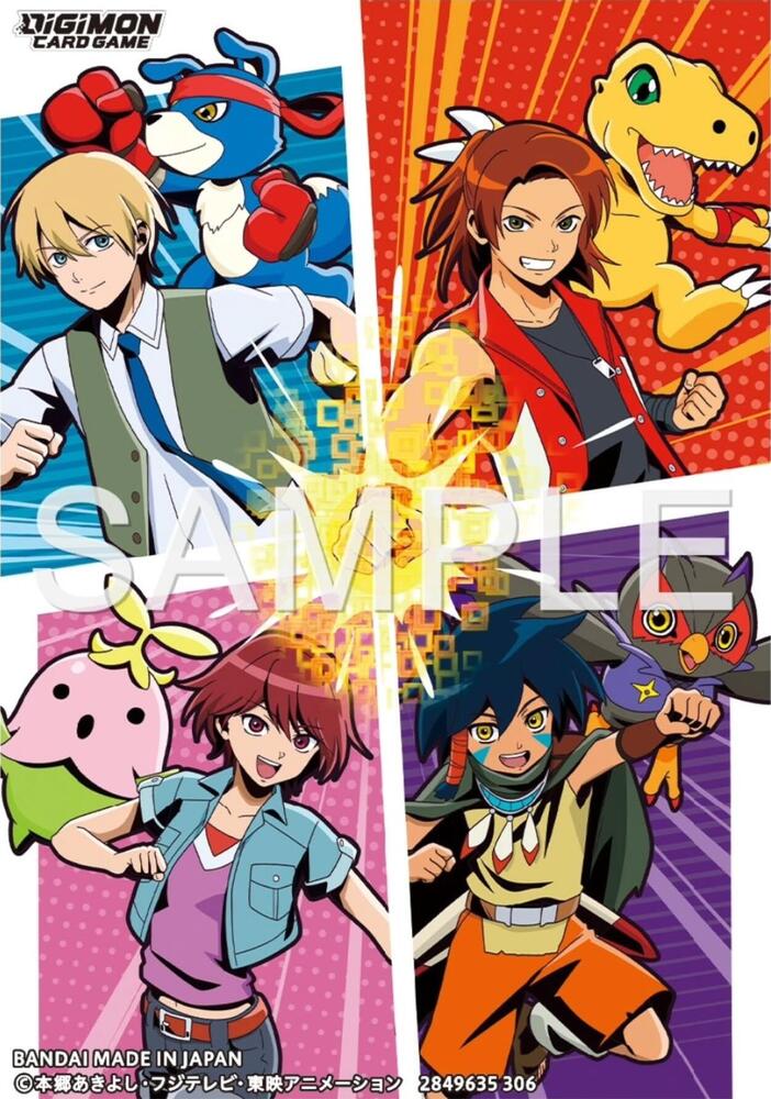 Digimon Card Game Official Sleeves (60-Pack)
