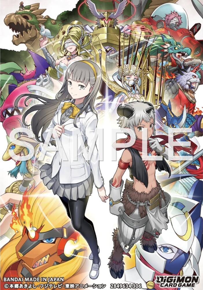 Digimon Card Game Official Sleeves (60-Pack)
