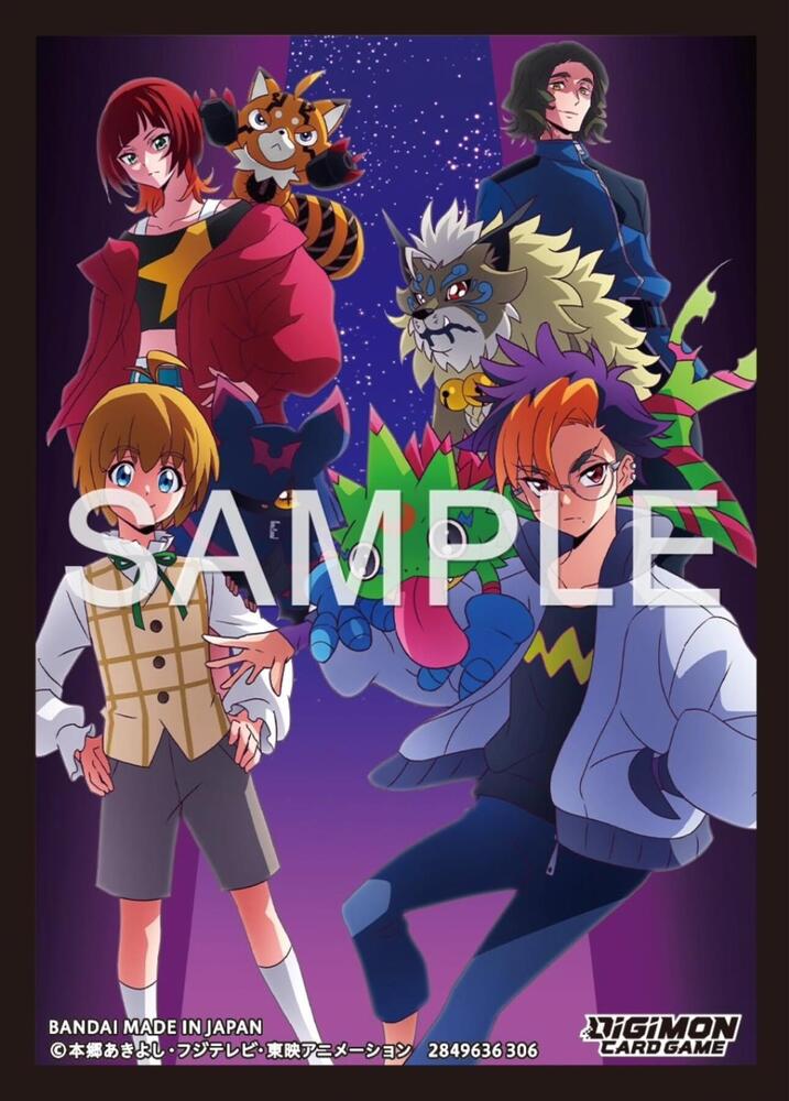 Digimon Card Game Official Sleeves (60-Pack)