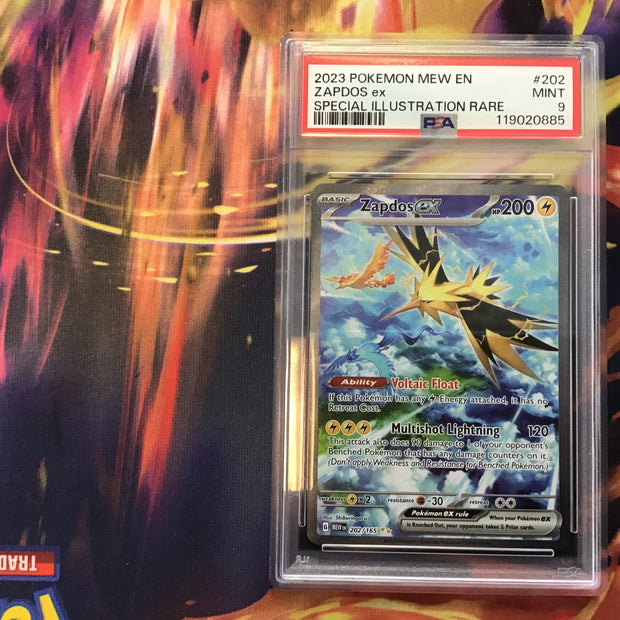 PSA 9 Zapdos ex