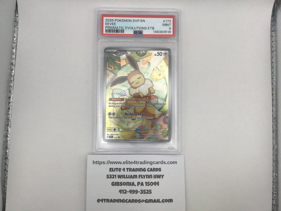 Eevee #173 Pokemon Promo (PSA 9)