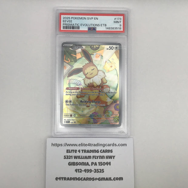 Eevee #173 Pokemon Promo (PSA 9)