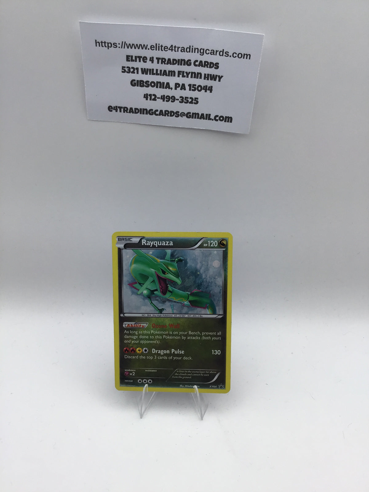 Rayquaza - XY64 - XY Promos (PR) - (MP)