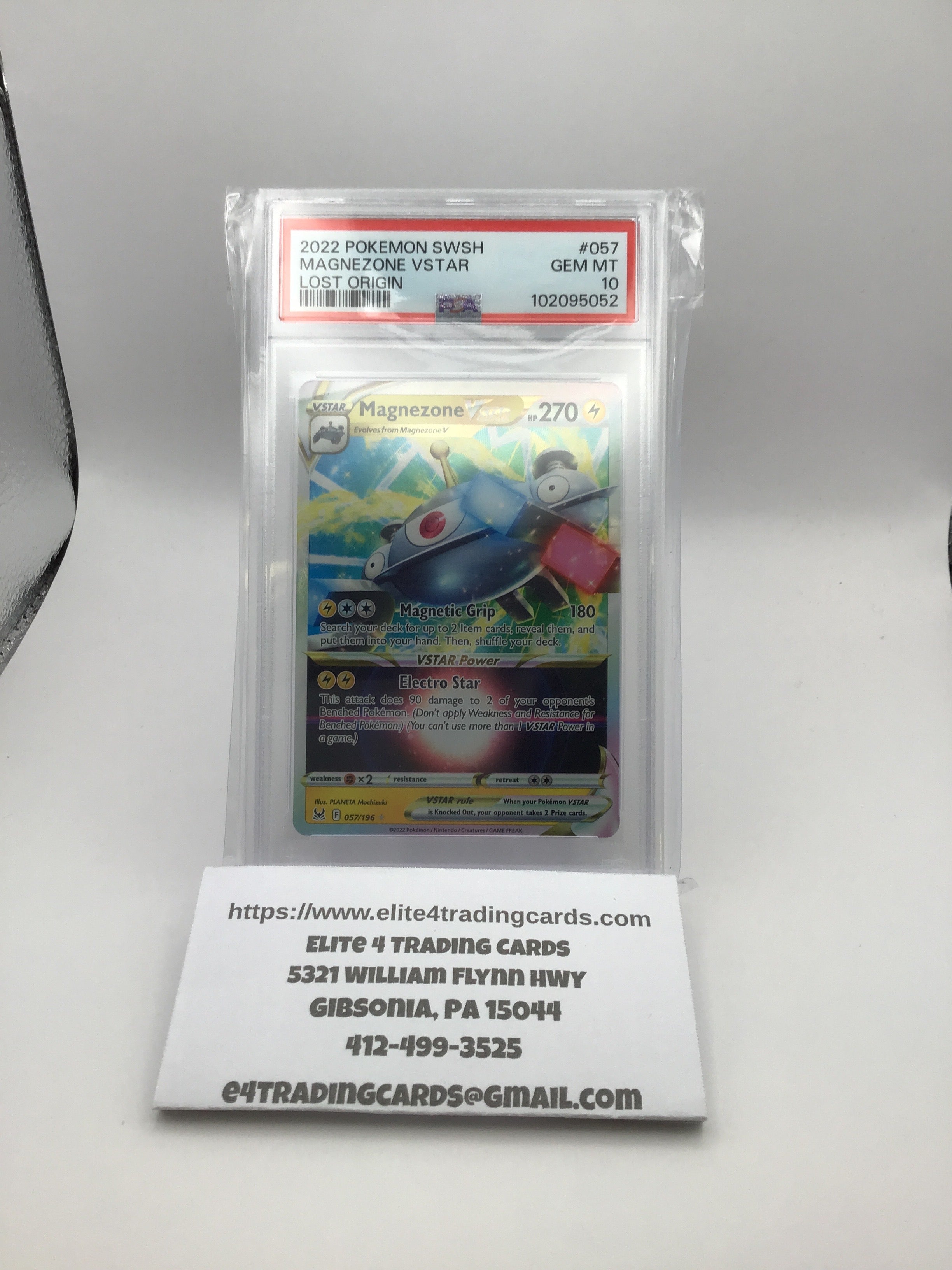 Magnezone VSTAR - SWSH11: Lost Origin (SWSH11) (PSA 10)