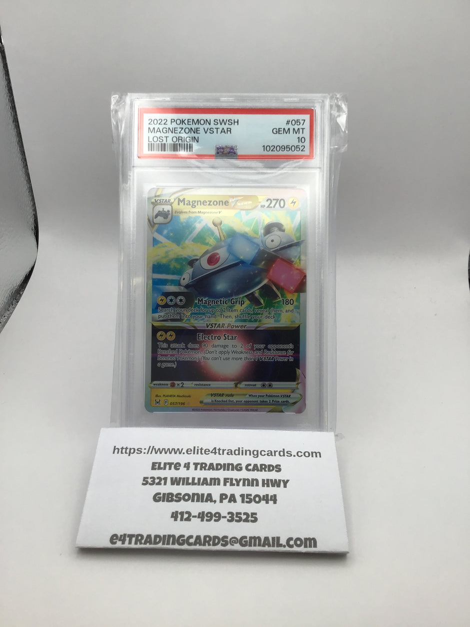 Magnezone VSTAR - SWSH11: Lost Origin (SWSH11) (PSA 10)