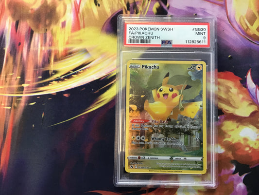 PSA 9 Pikachu