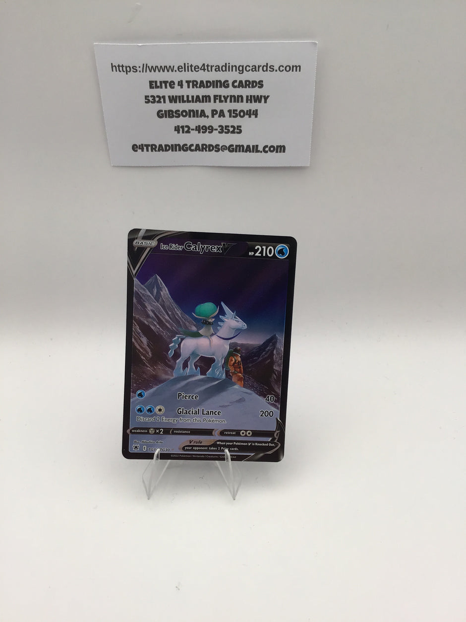 Ice Rider Calyrex V - SWSH10: Astral Radiance Trainer Gallery (SWSH10:TG)