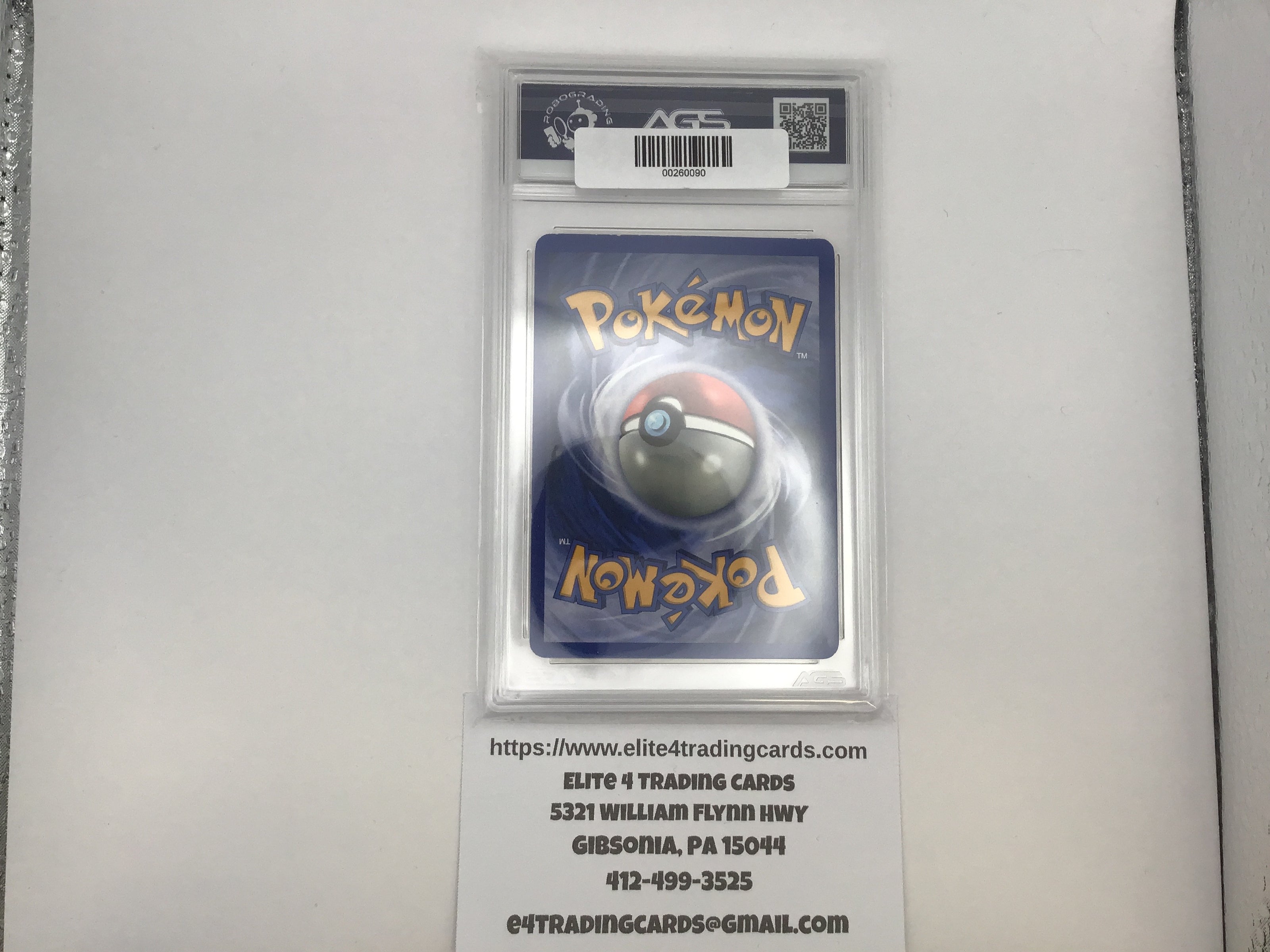 Charizard #4 Pokemon Base Set (AGS 8)