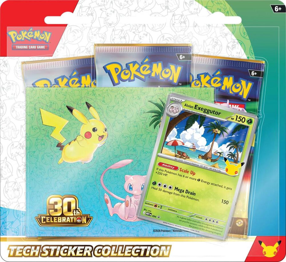 30th Celebration Tech Sticker Collection - ME: 30th Celebration (30C)