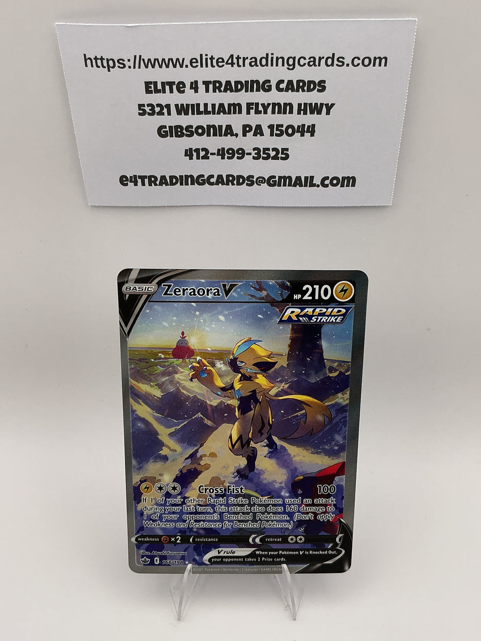 Zeraora V (Alternate Full Art) - SWSH06: Chilling Reign (SWSH06)