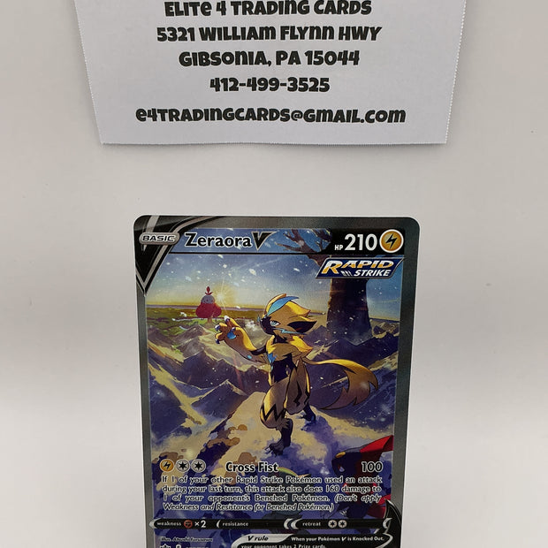 Zeraora V (Alternate Full Art) - SWSH06: Chilling Reign (SWSH06) - NM