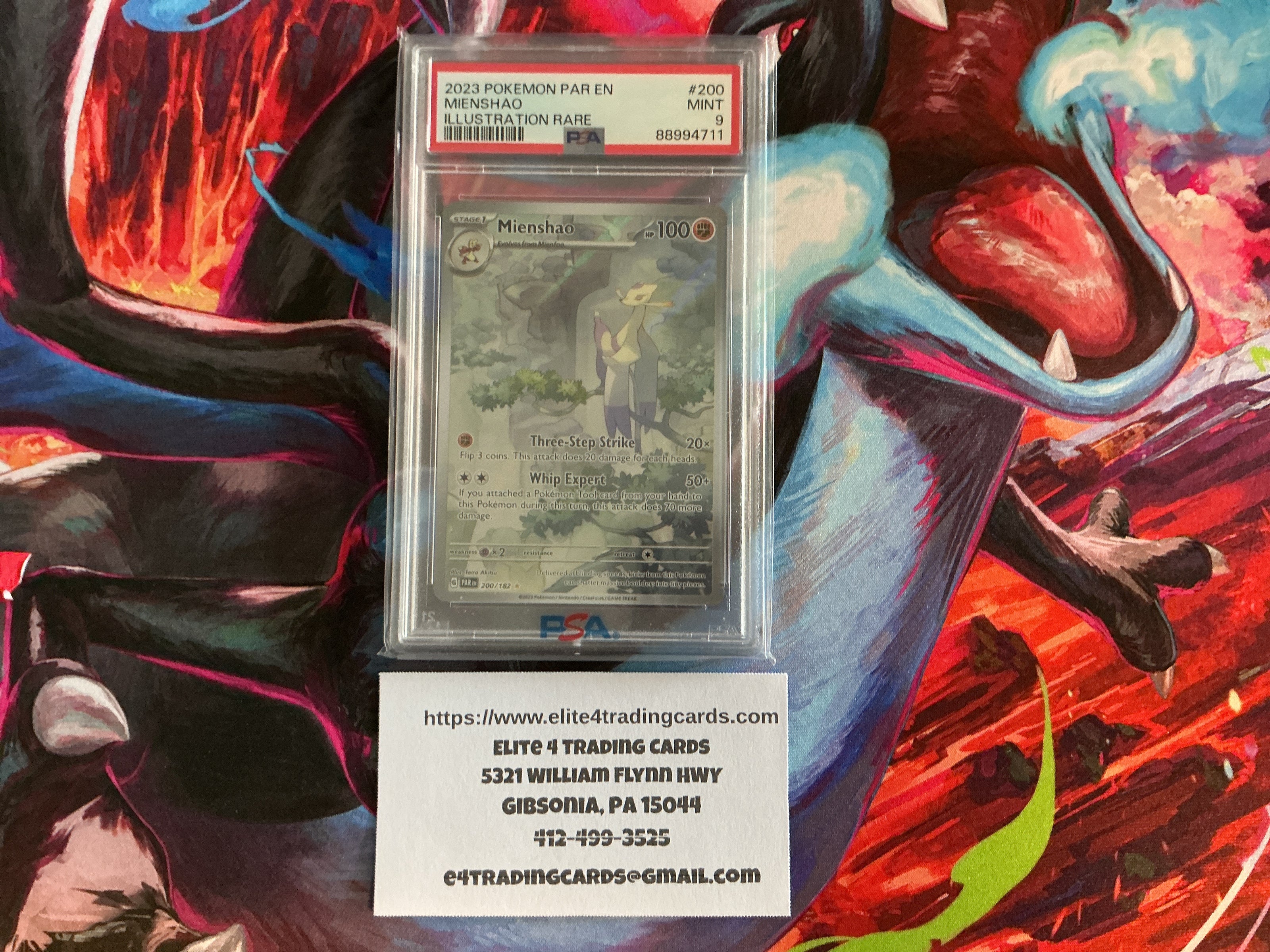 Mienshao #200 Pokemon Paradox Rift