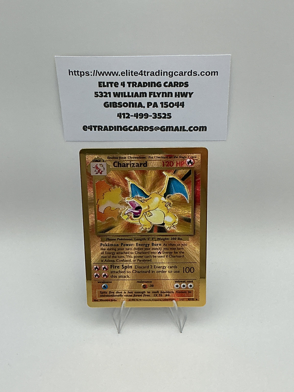 Charizard (Celebrations Metal Card) - Miscellaneous Cards & Products (MCAP)