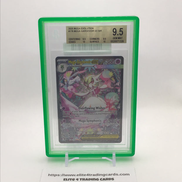 Mega Gardevoir ex - 178/132 - ME01: Mega Evolution (MEG) (Beckett 9.5)