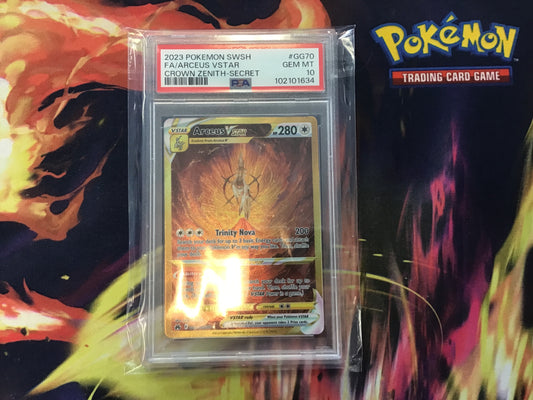 PSA 10 Arceus Vstar
