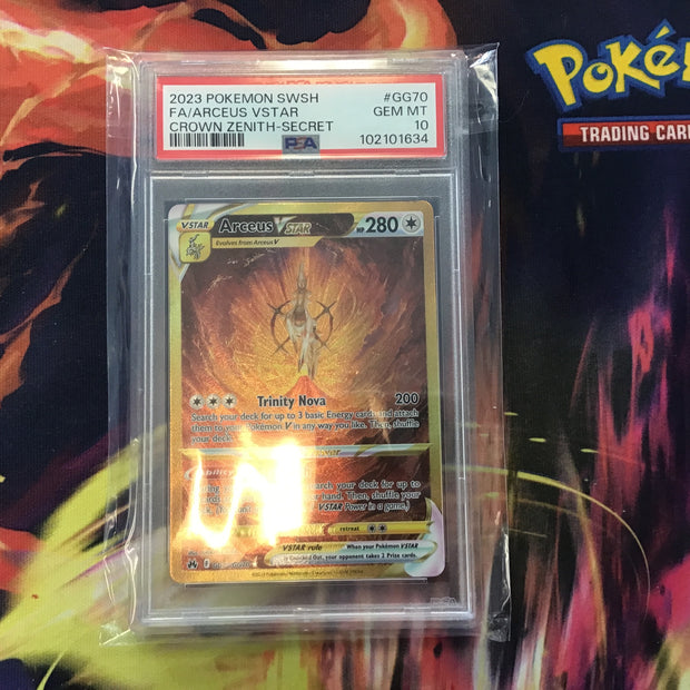 PSA 10 Arceus Vstar