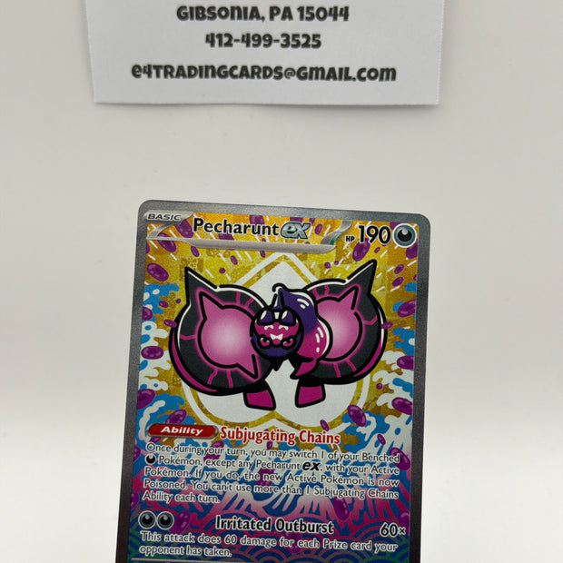 Pecharunt ex - SV: Prismatic Evolutions (PRE) - NM