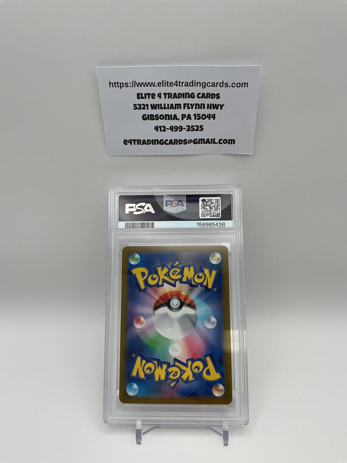 Charizard EX #201 Pokemon Japanese Scarlet & Violet 151 (PSA 10)