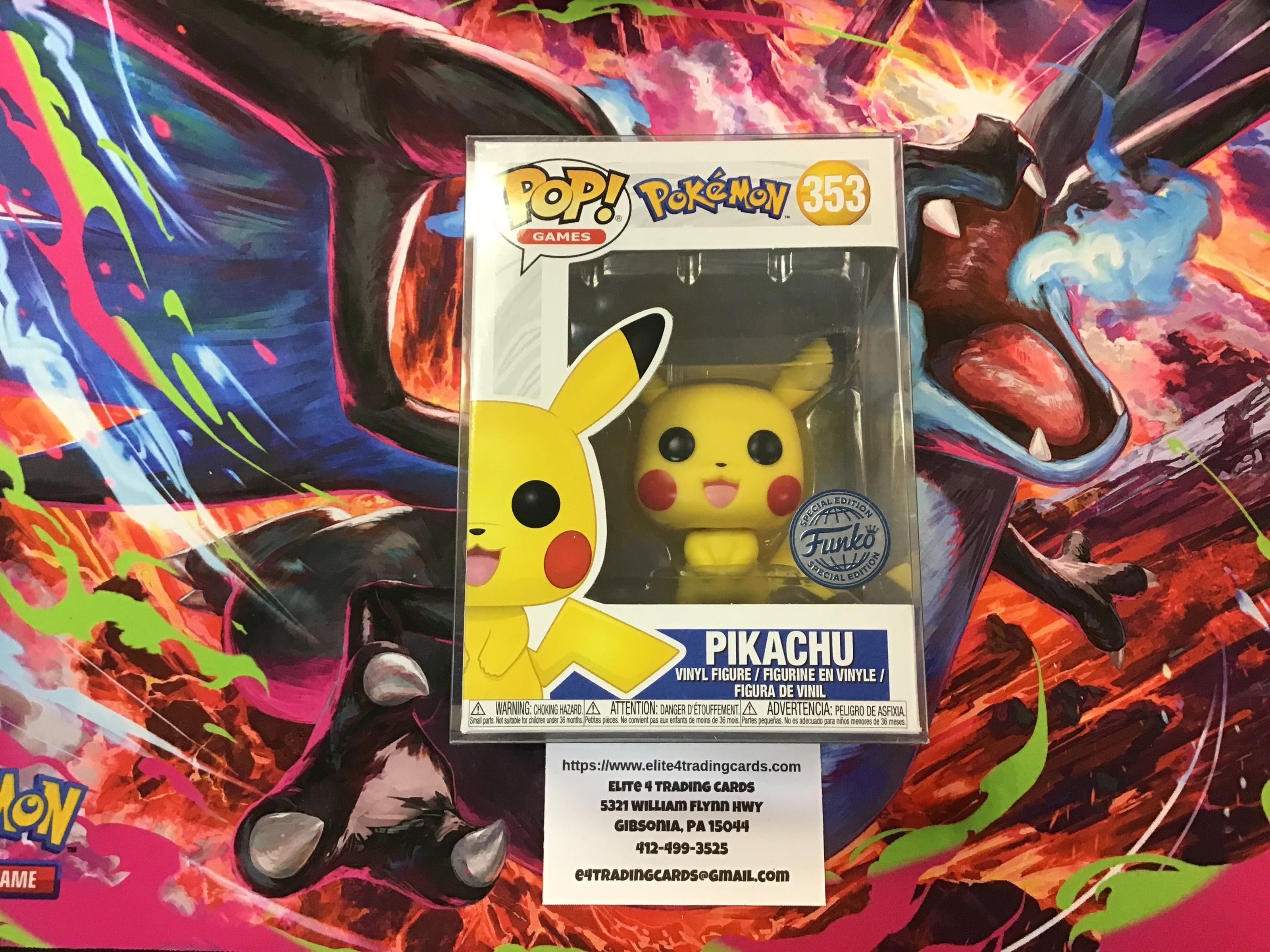 Pikachu #353 Special Edition Funko Pop!