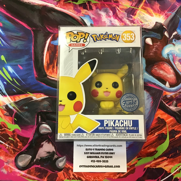 Pikachu #353 Special Edition Funko Pop!