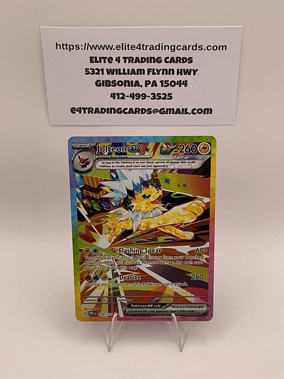 Jolteon ex - 153/131 - SV: Prismatic Evolutions (PRE)