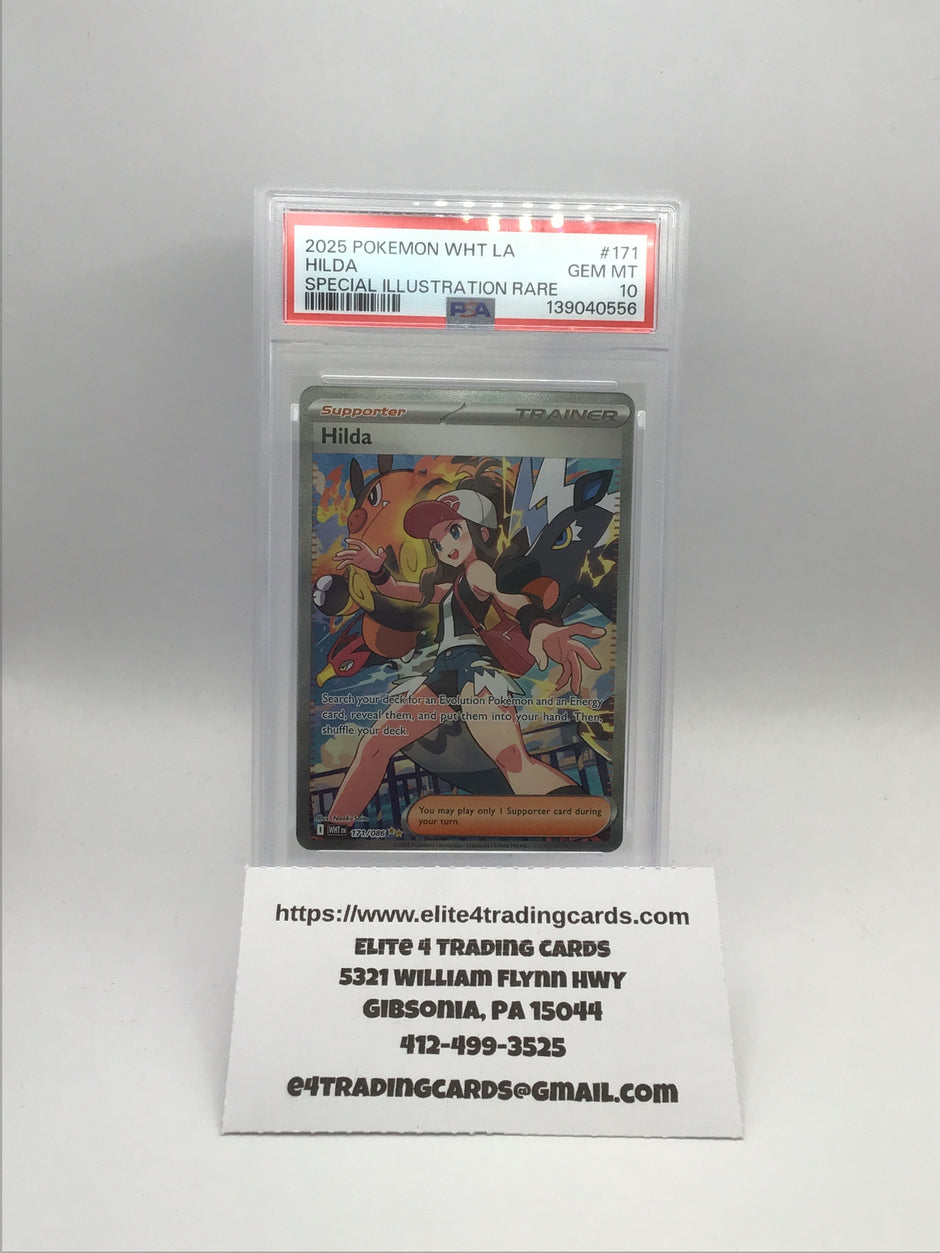 Hilda #171 Pokemon White Flare (PSA 10)