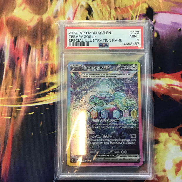 PSA 9 Terapagos ex